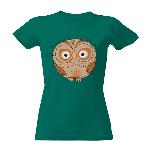 Tričko s potlačou Sova