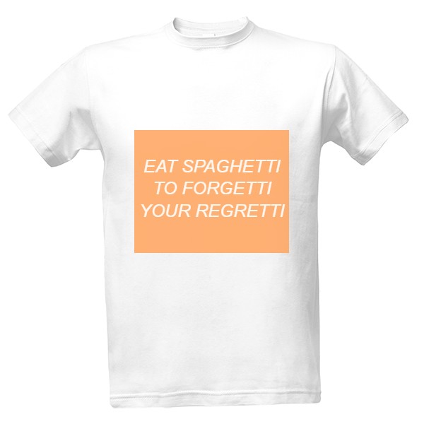 Tričko s potiskem SPAGHETTI