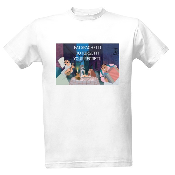 Tričko s potiskem SPAGHETTI2
