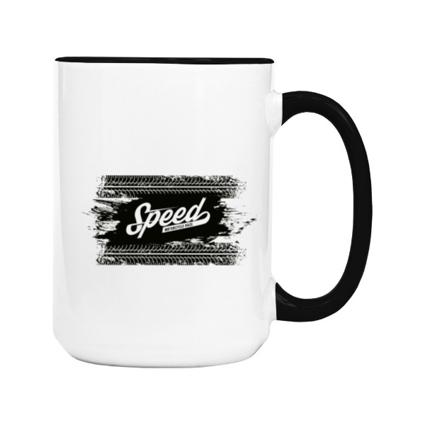 Hrnek velký barevný s potiskem Speed