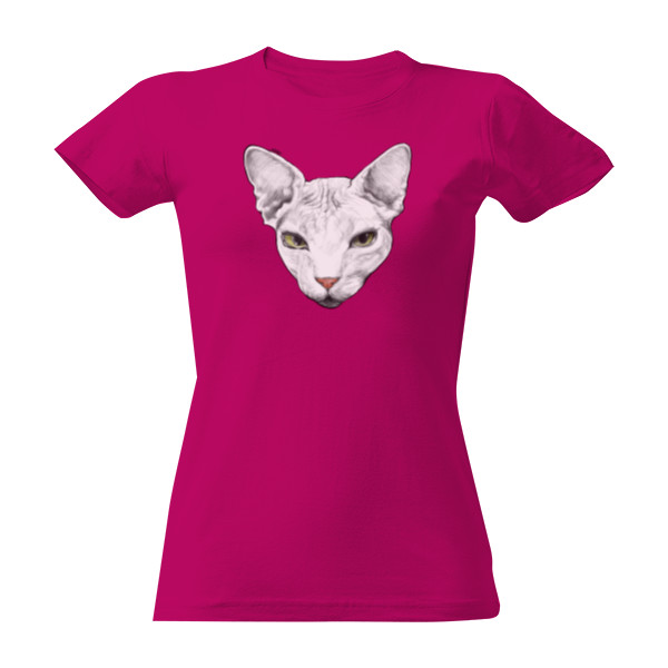 Tričko s potiskem Sphynx cat