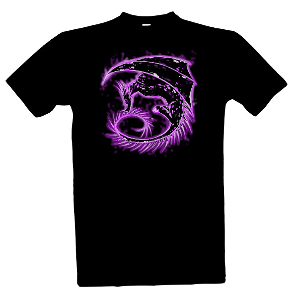 Spirit Animal - Violet Dragon T-shirt