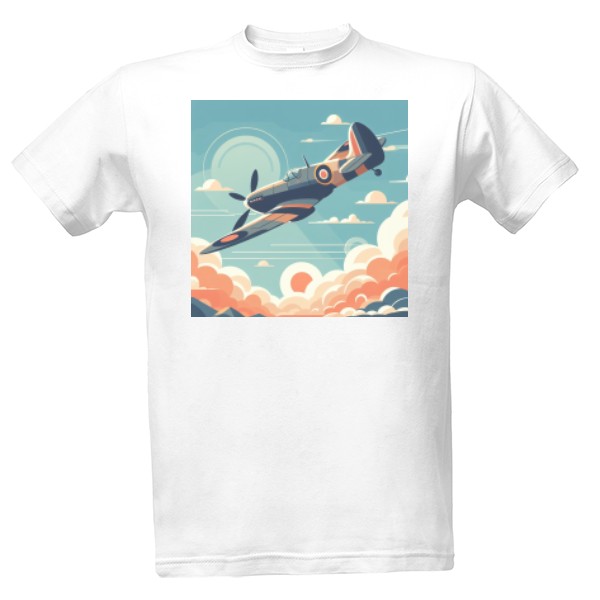 Tričko s potiskem Spitfire 2