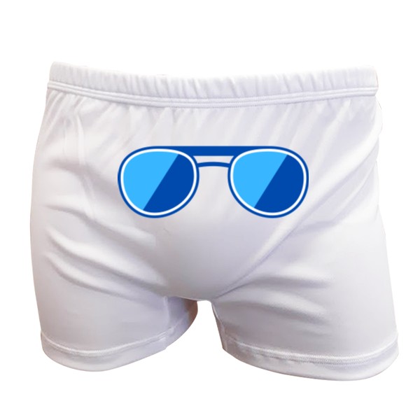 Boxer shorts s potiskem Spoďáry s lebkou