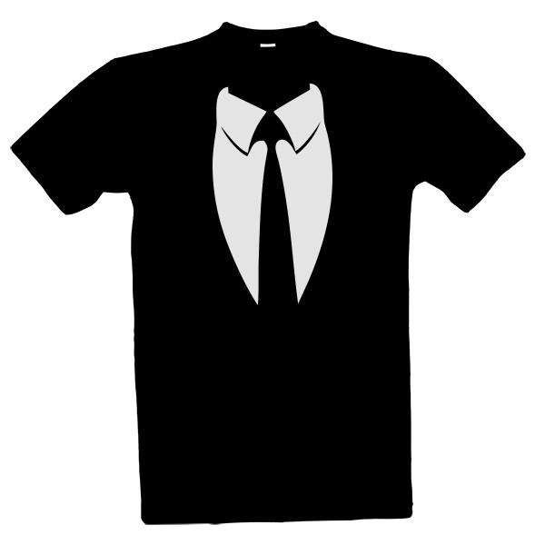 Společenské tričko košile a kravata