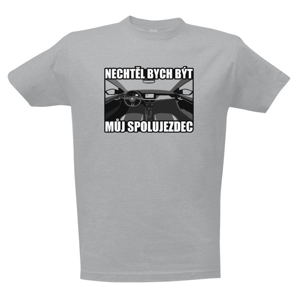 Tričko s potiskem Tričko Agresivní Řidič