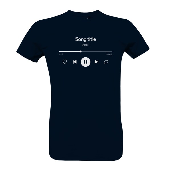 Spotify song T-shirt