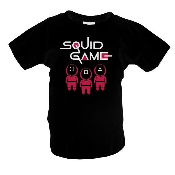 Tričko s potiskem Squid game