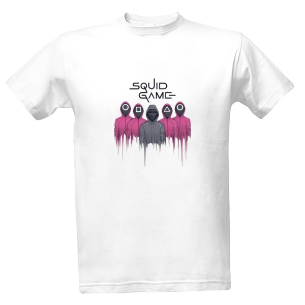 Tričko s potiskem Squid game Hra na olihen