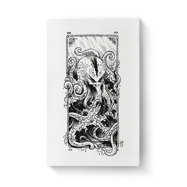 Squid Monster (Plátno)