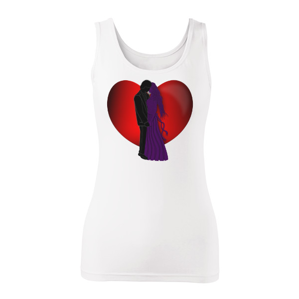 Tričko s potiskem Srdce