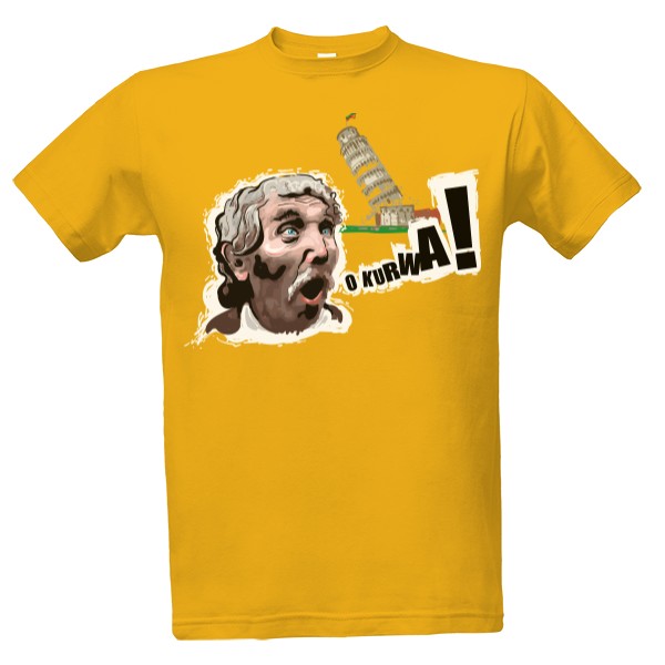 Tričko s potlačou stachu jones v pise