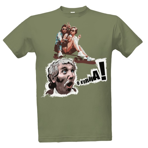 Tričko s potlačou stachu jones ve městě