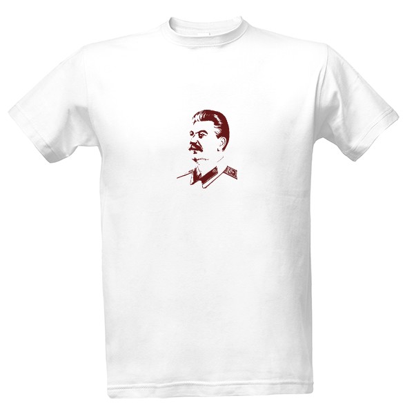 Tričko s potiskem stalin ikona