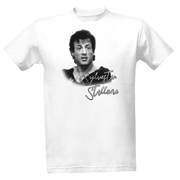 Tričko s potiskem Stallone