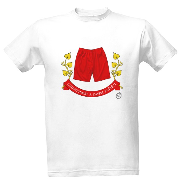 Tričko s potiskem Zemanova standarta
