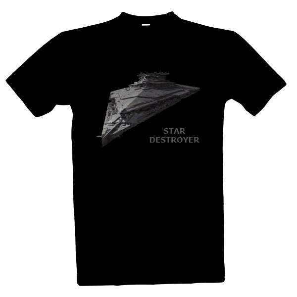 Tričko s potiskem Star destroyer