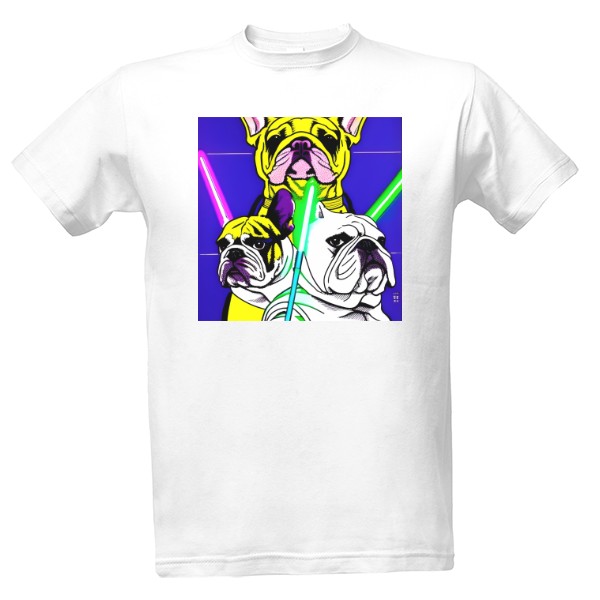 Tričko s potiskem Star Dogs