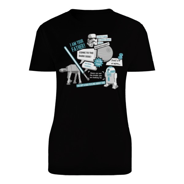 Tričko s potlačou Star Stuff Lady