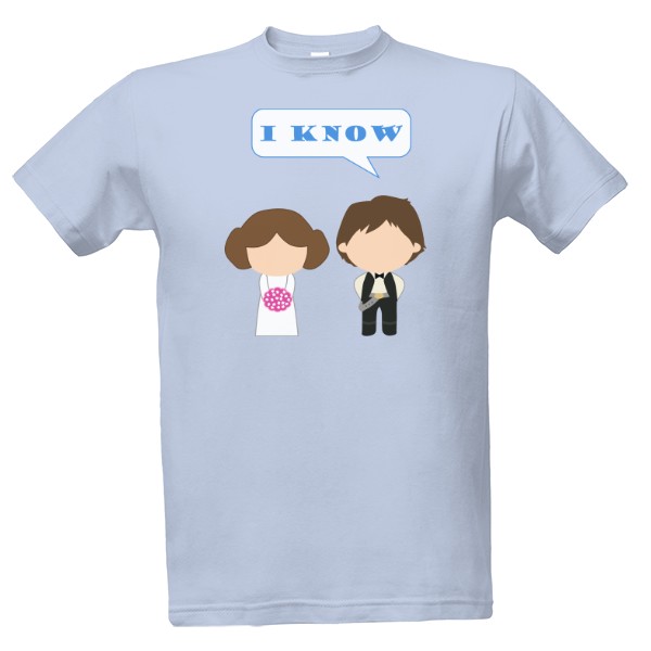 Tričko s potiskem Star Wars svatební tričko - ženich