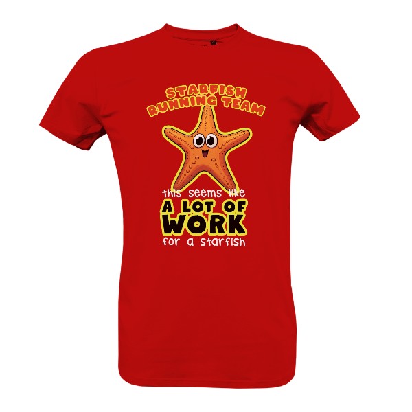 T-shirt Starfish running team