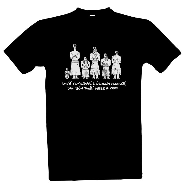 Tričko s potiskem Staří Sumerové