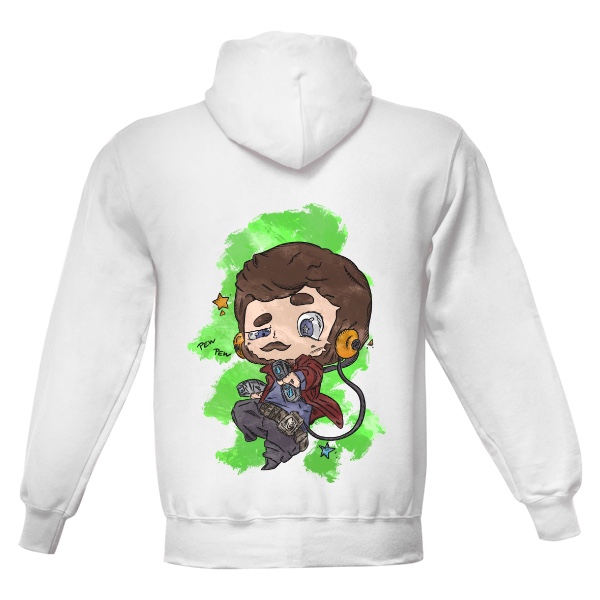 Pánská mikina s kapucí s potiskem Starlord