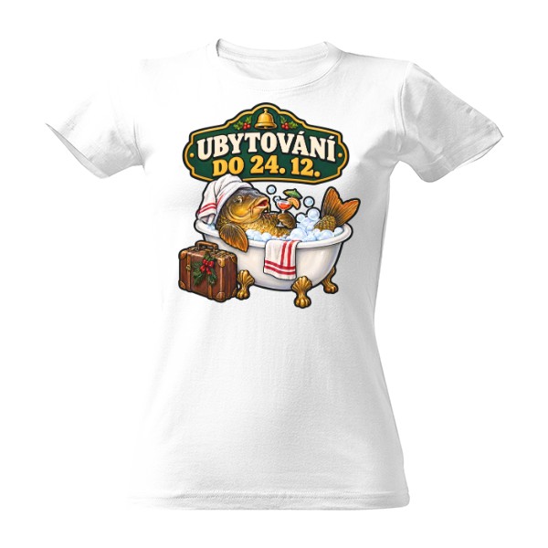 T-shirt Stay Until Dec 24 – Czech Christmas Carp In The Bathtub