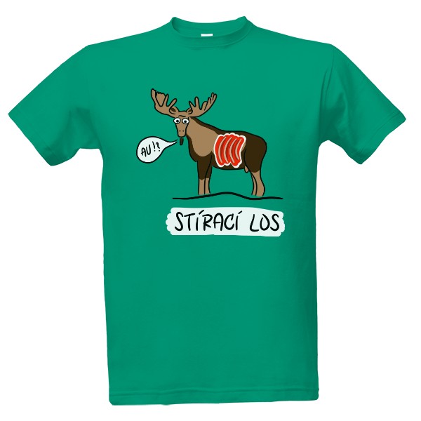 Tričko s potiskem Stírací los