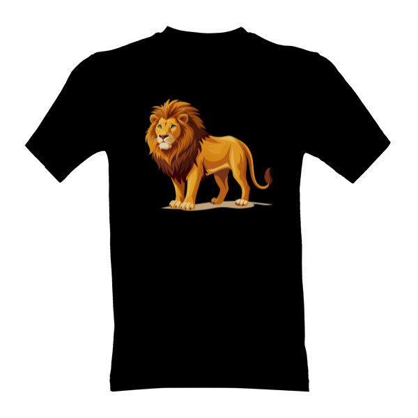 Tričko s potiskem Lev