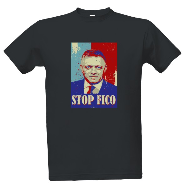 Tričko s potlačou Stop Fico