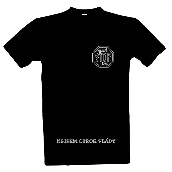 Stop vládě - černá