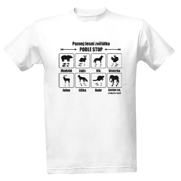 Stopy lesních zvířat