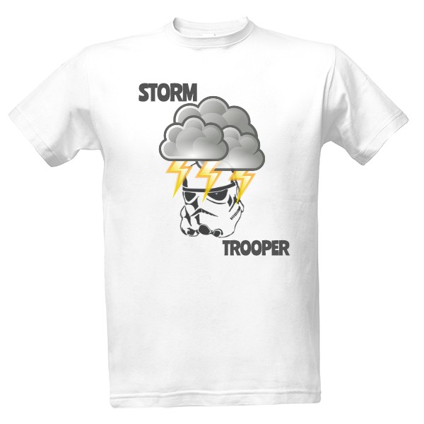 Tričko s potiskem Stormtrooper