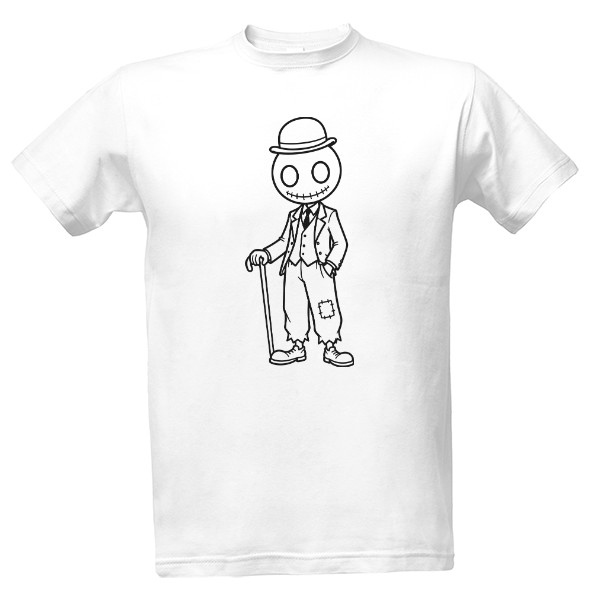 Tričko s potiskem Strašák Charlie
