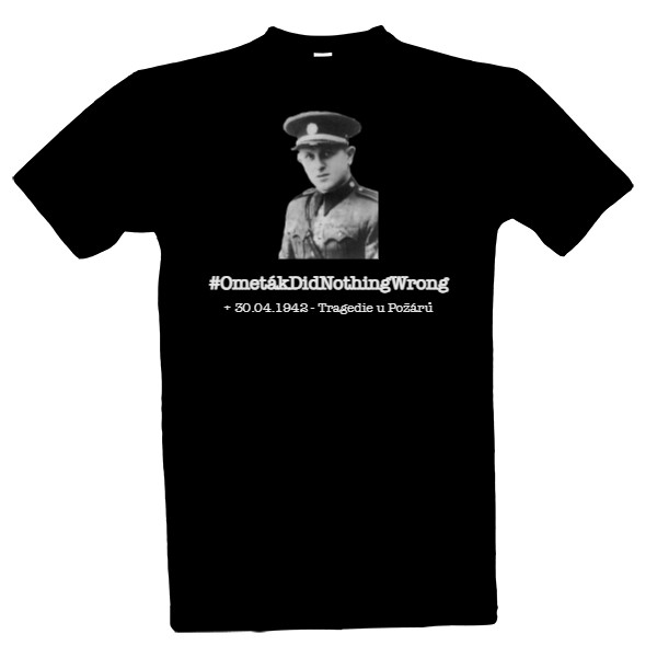 Strážmistr Ometák - Tmavé triko