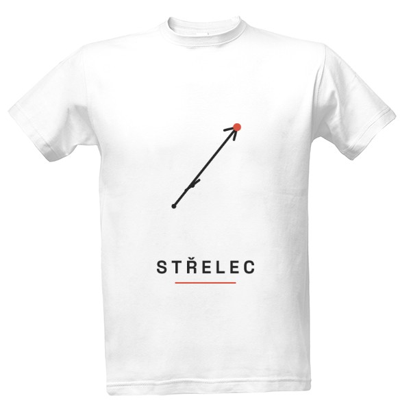 T-shirt Střelec – Czech Zodiac Sign (men's)
