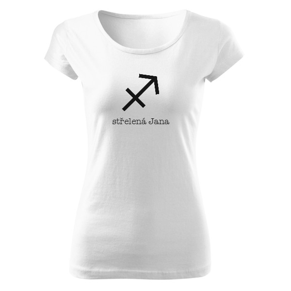 Tričko s potiskem Střelec