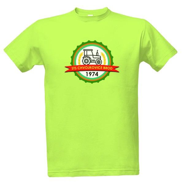 Tričko s potiskem STS Chvojkovice Brod - traktor