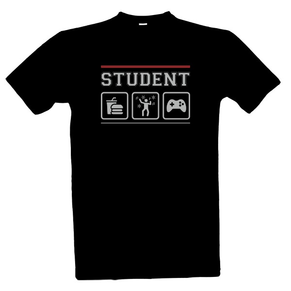 Tričko s potlačou Student t-shirts