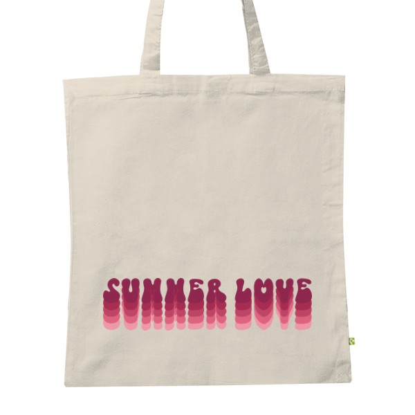 BIO Shopping Bag s potiskem Summer love