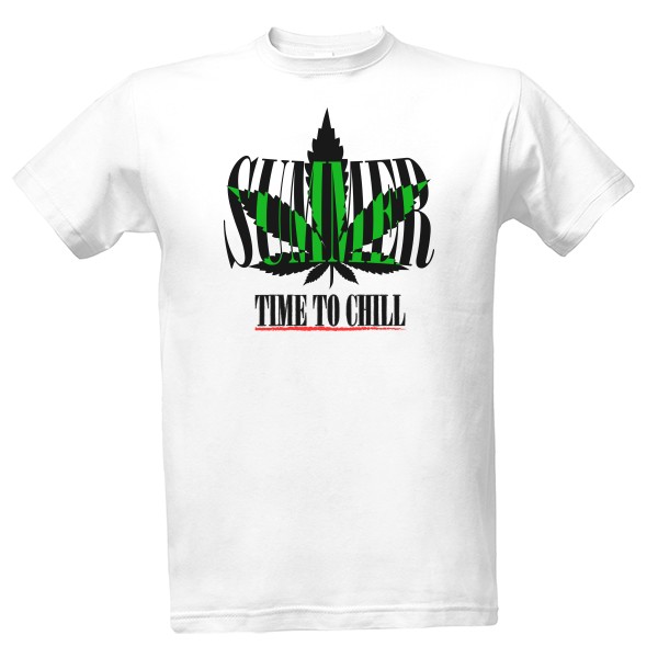 Tričko s potlačou Summer - time to chill