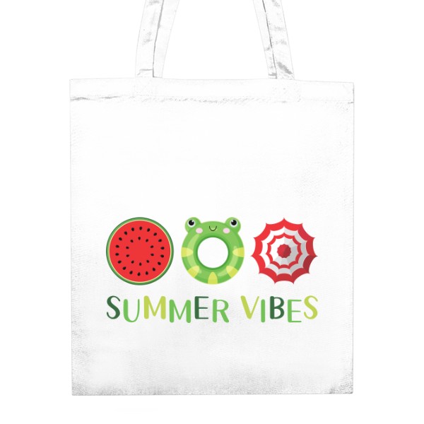 Unisex Cotton Bag s potiskem Summer vibes