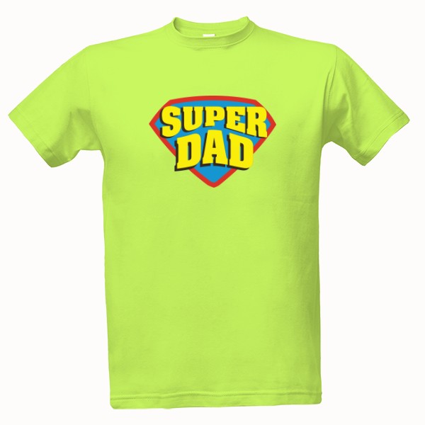 Tričko s potiskem SUPER DAD
