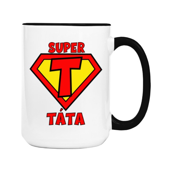 Hrnek velký barevný s potiskem Superman na hrnku - táta