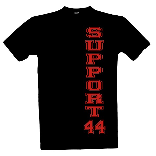 Tričko s potiskem Support 44