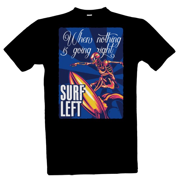 Tričko s potiskem Surf Left Classic Ramirez hip hop