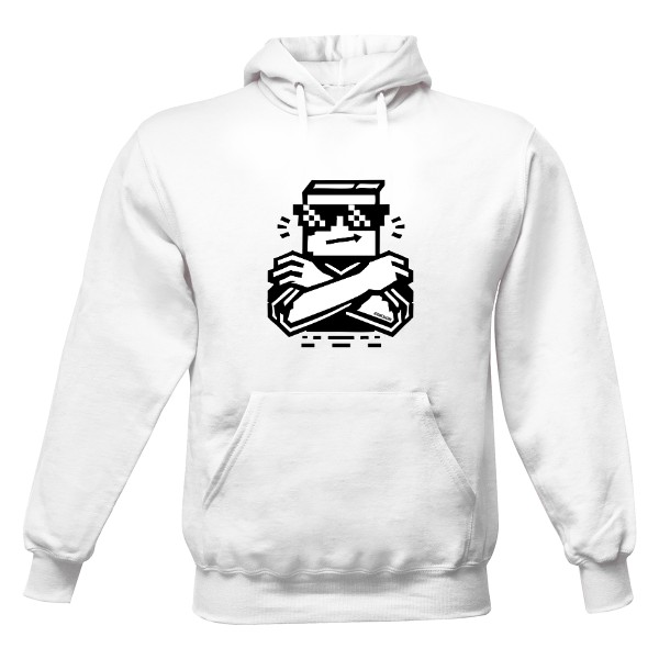 Pánska mikina s kapucňou s potlačou Nový produkt