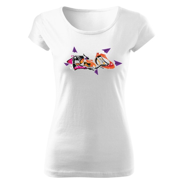 Tričko s potiskem Swallow PaQ for Women