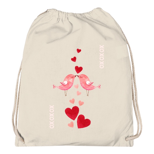 Vak na záda s potiskem Sweet Mood Birds batůžek